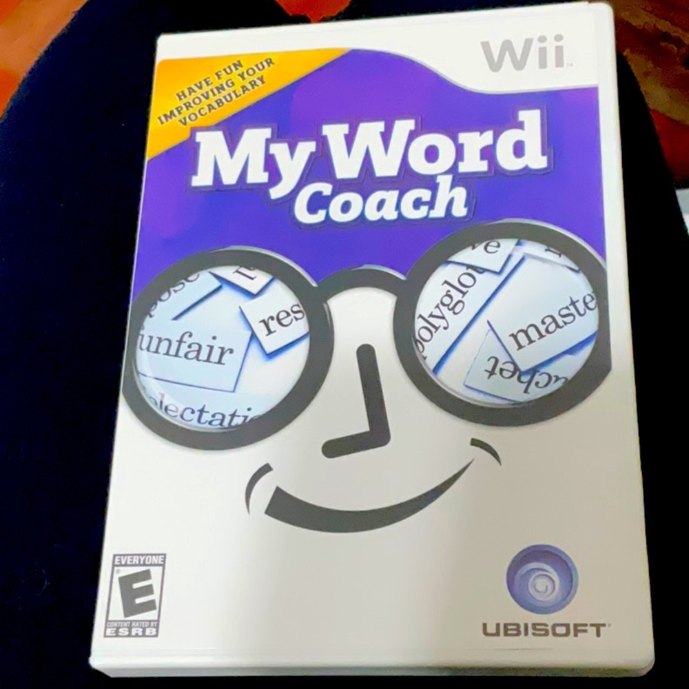New Wii MY WORD COACH. IMPROVED YOUR VOCABULARY